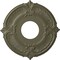 Ekena Millwork Attica Ceiling Medallion (Fits Canopies up to 3 1/2"), 12 3/4"OD x 4"ID x 1/2"P, Spartan Stone CM12ATSSF - alternate 1